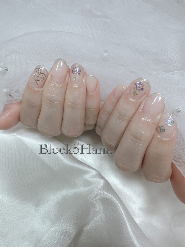 Nail No.2352【フレンチネイル】