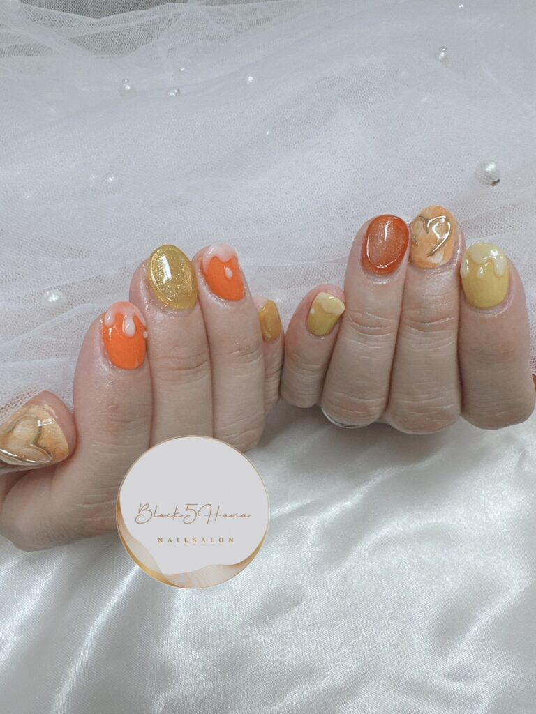 Nail No.2411【ハロウィンデザインネイル】