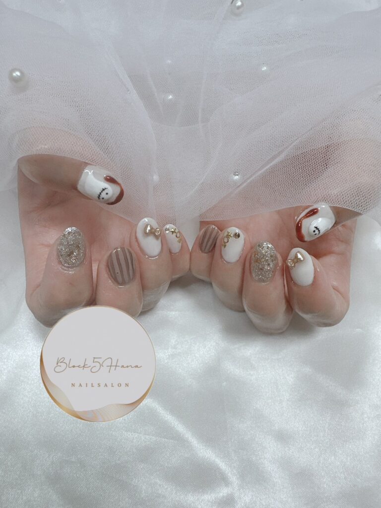 Nail No.2471【スイートなハロウィンネイル】