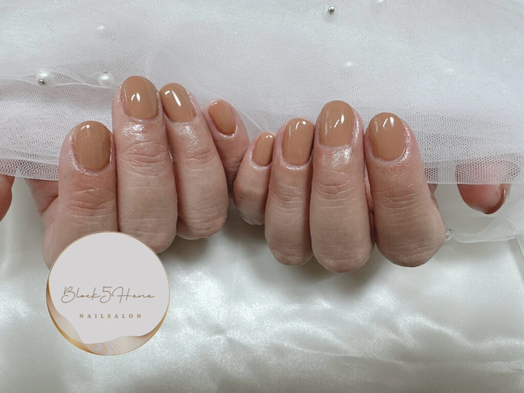 Nail No.2524【服とのコーディネートが楽しめるツィードデザイン】