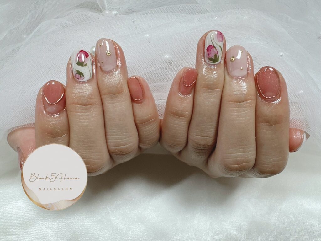 Nail No.2539【いちごネイル】