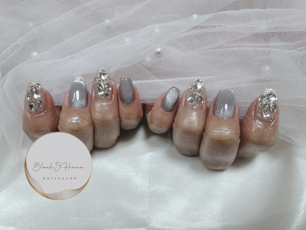 Nail No.2556【マグネットネイル】