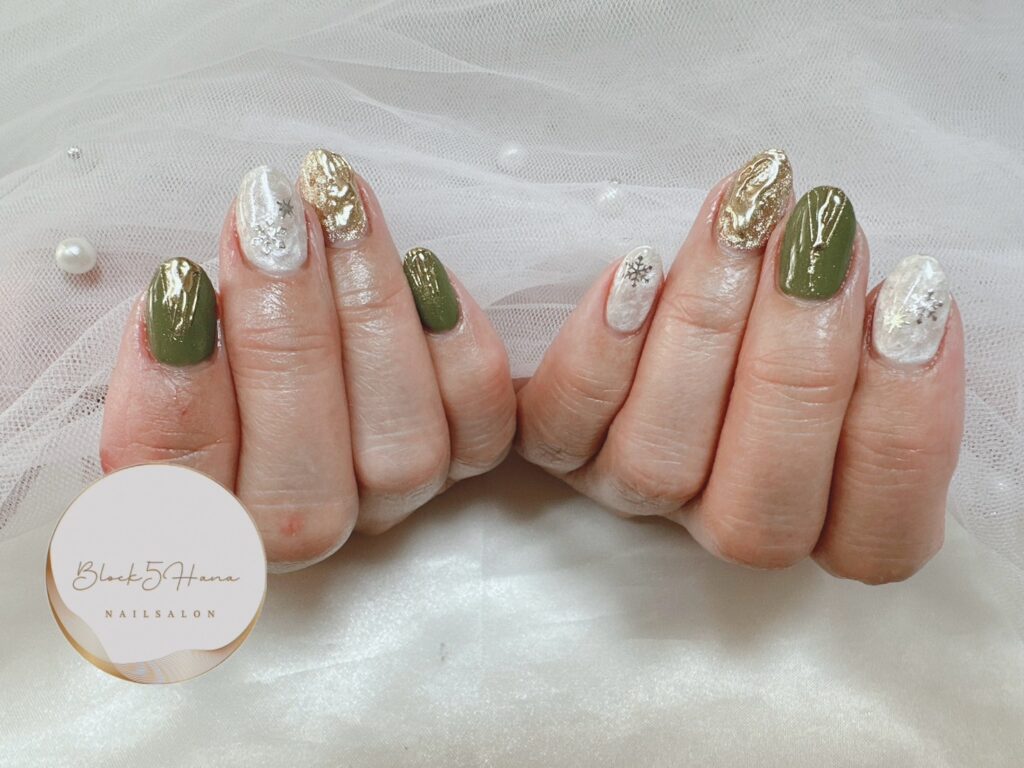 Nail No.2563【クリスマスネイル】