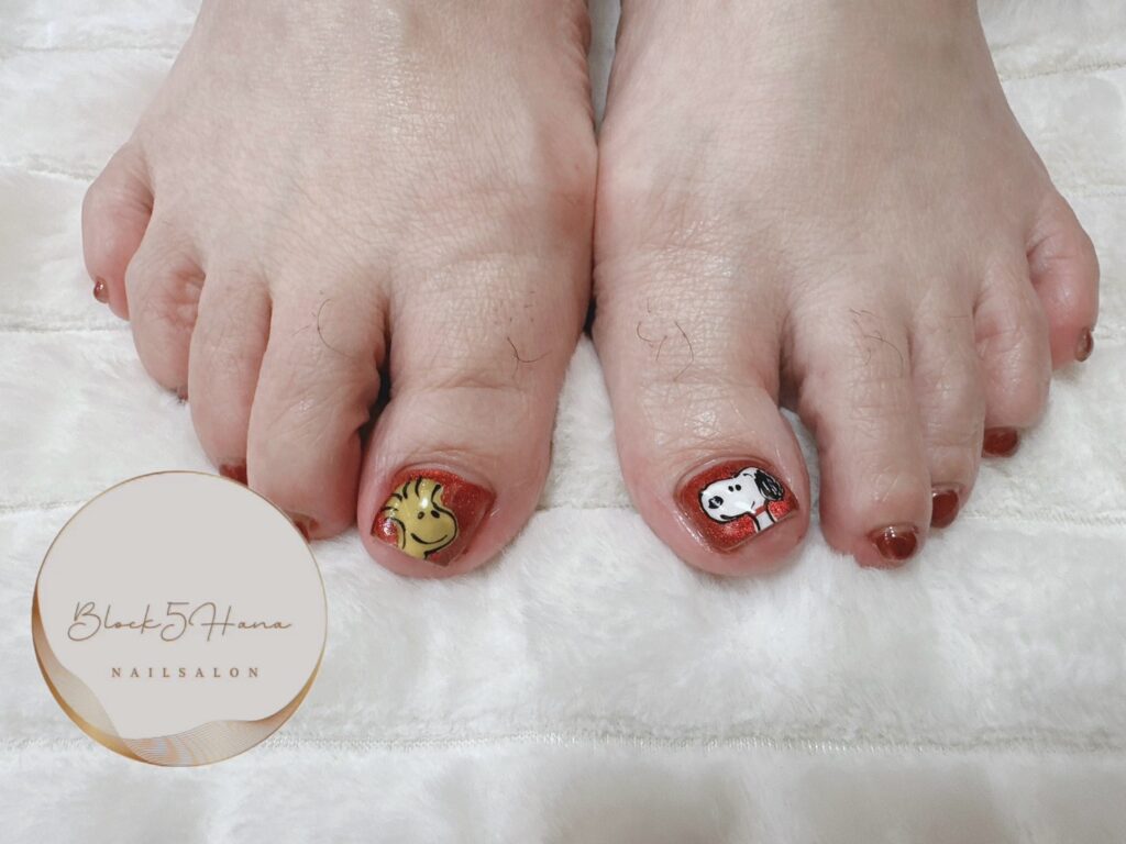 Nail No.2583【スヌーピーネイル】