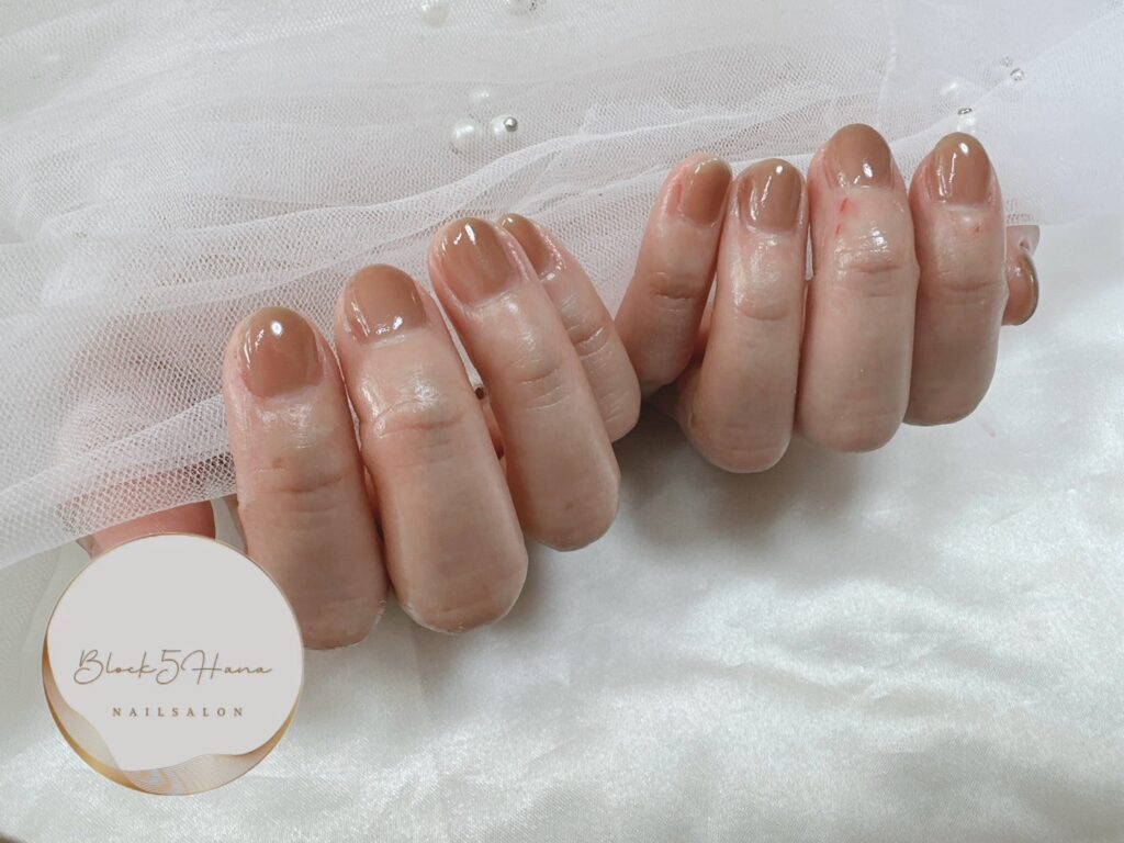 Nail No.2586【ナチュラルなシアーブラウン】