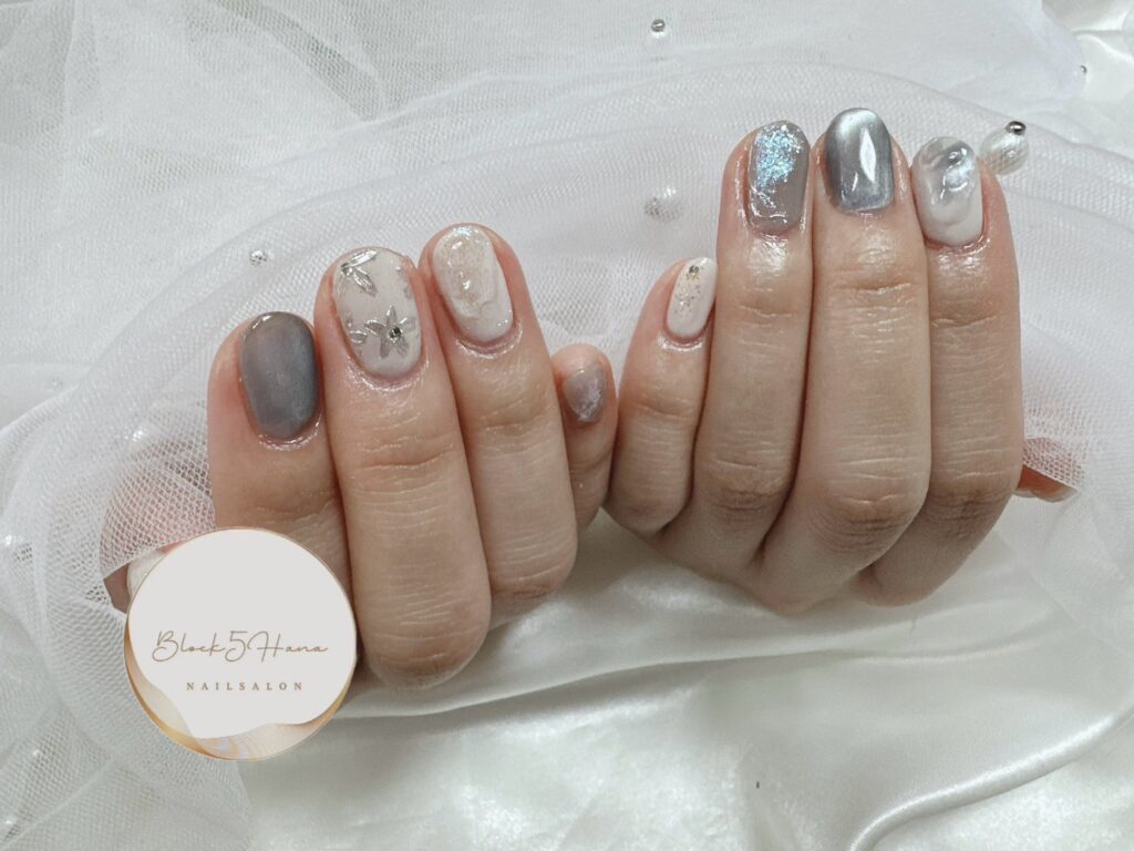 Nail No.2603【ミラーネイル】