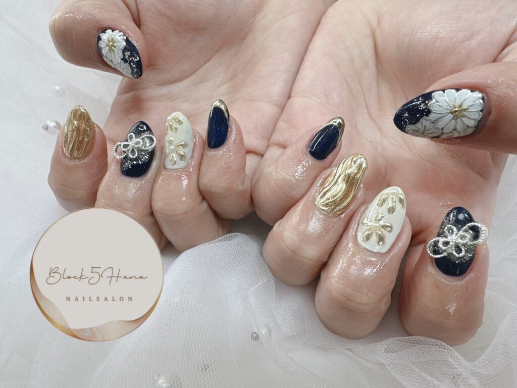 Nail No.2642【成人式ネイル】