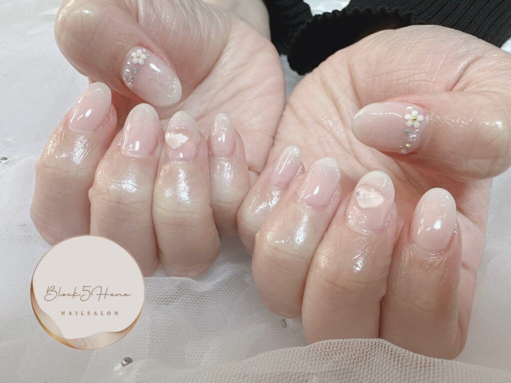 Nail No.2651【ワンポイントがカワイイ♡ベイビーブーマ】