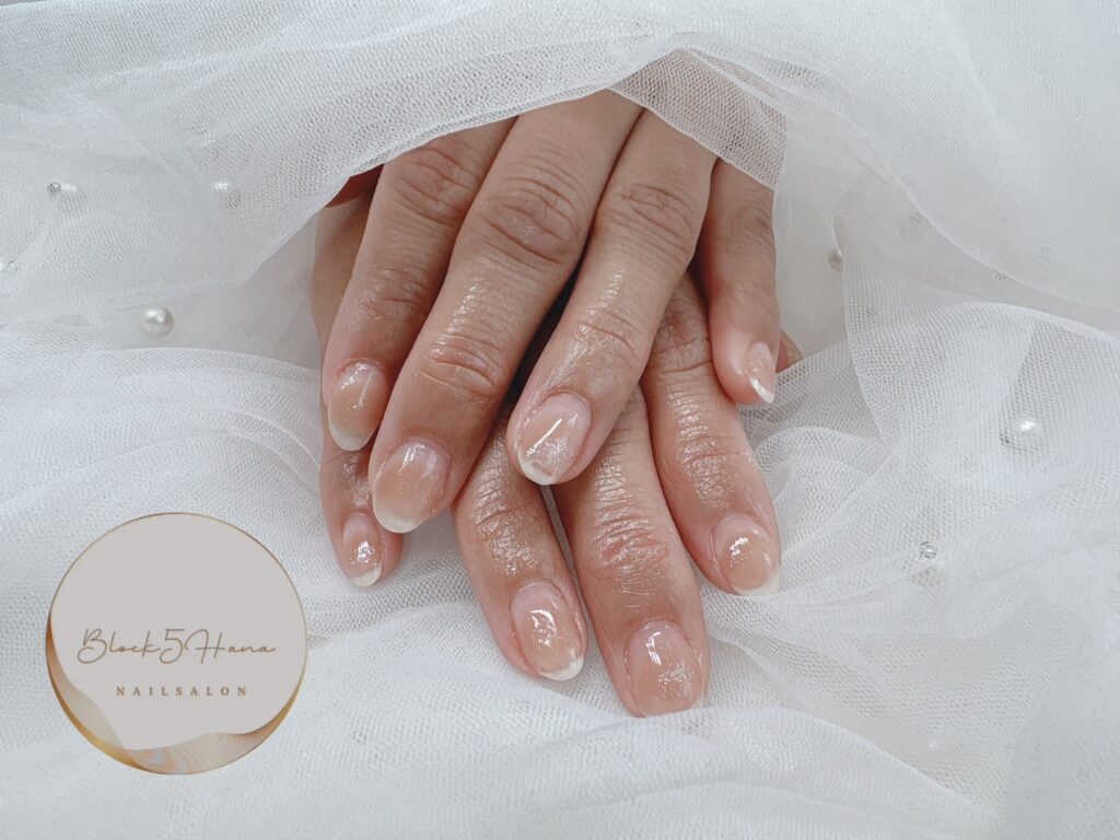Nail No.2869【ナチュラルに好印象なチークネイル】