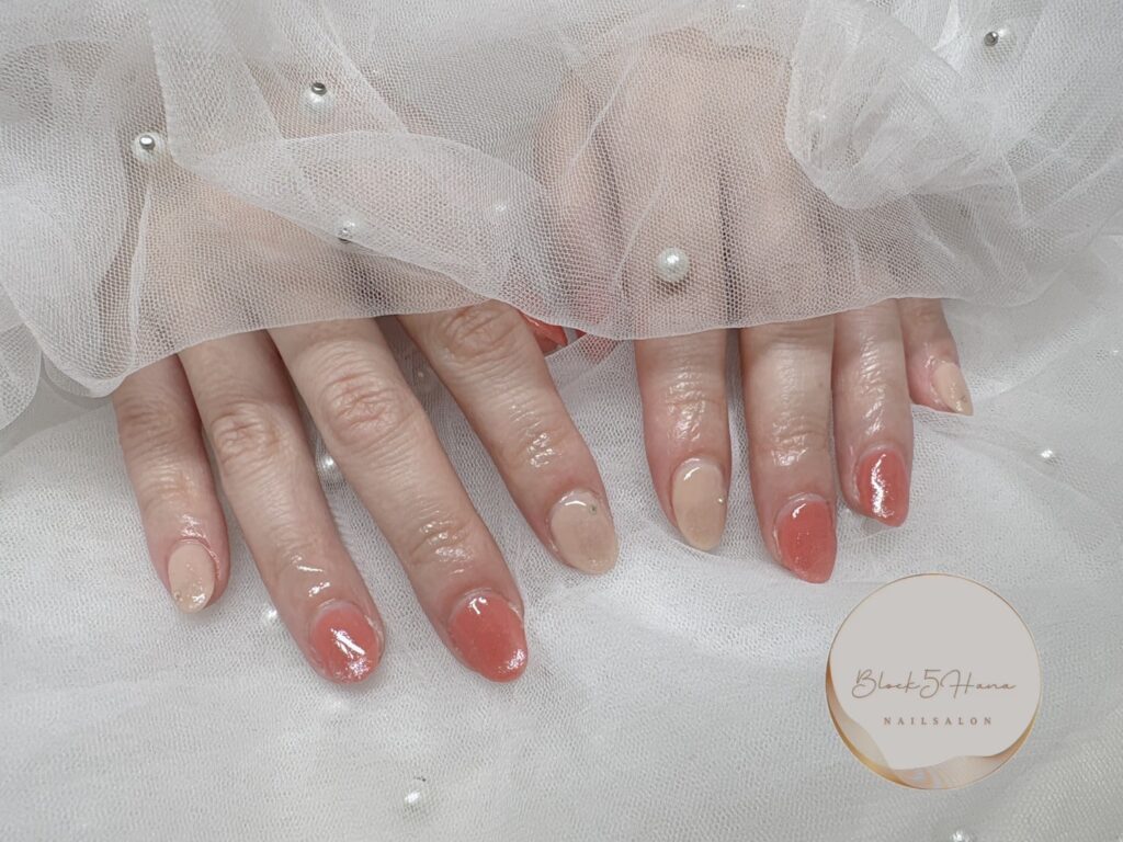 Nail No.2885【シンプルな春色】