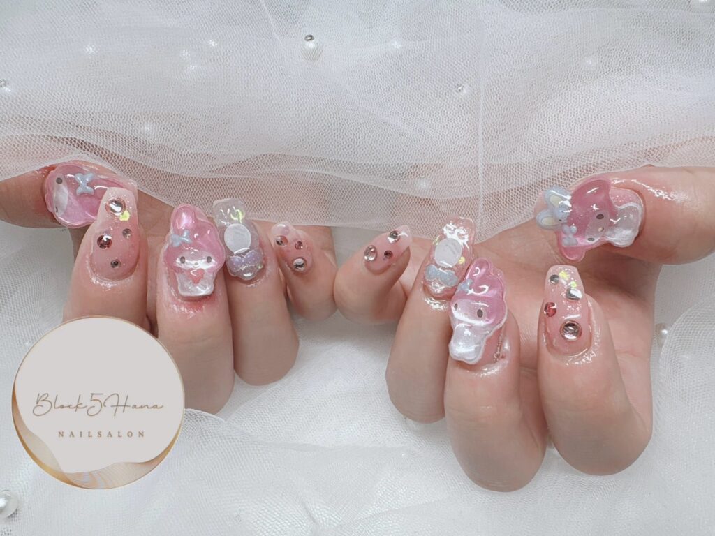 Nail No.2933【マイメロ推しネイル】