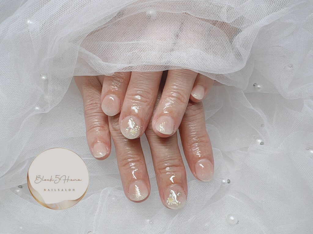 Nail No.2936【押し花がかわいベイビーブーマ】