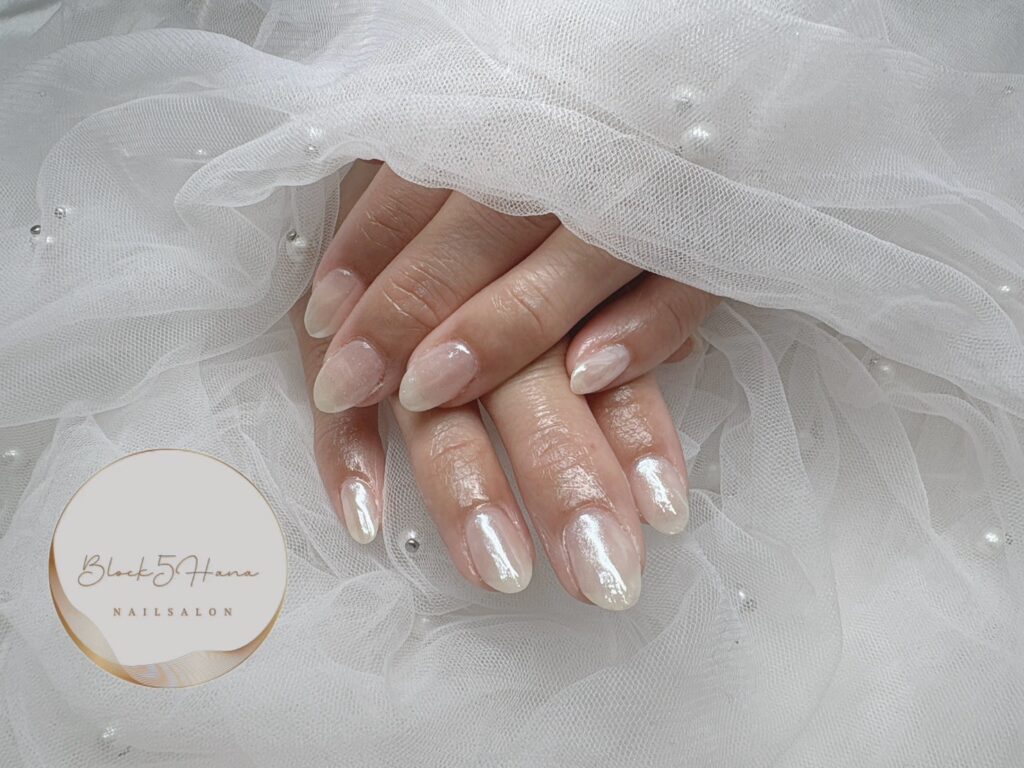 Nail No.2959【繊細なミラーネイル】 Nail No.2959【繊細なミラーネイル】