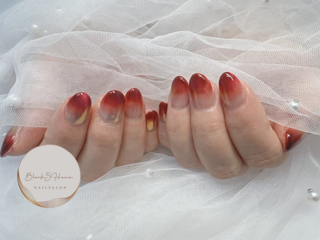 Nail No.2976【マグネット オーロラネイル】 Nail No.2976【マグネット オーロラネイル】