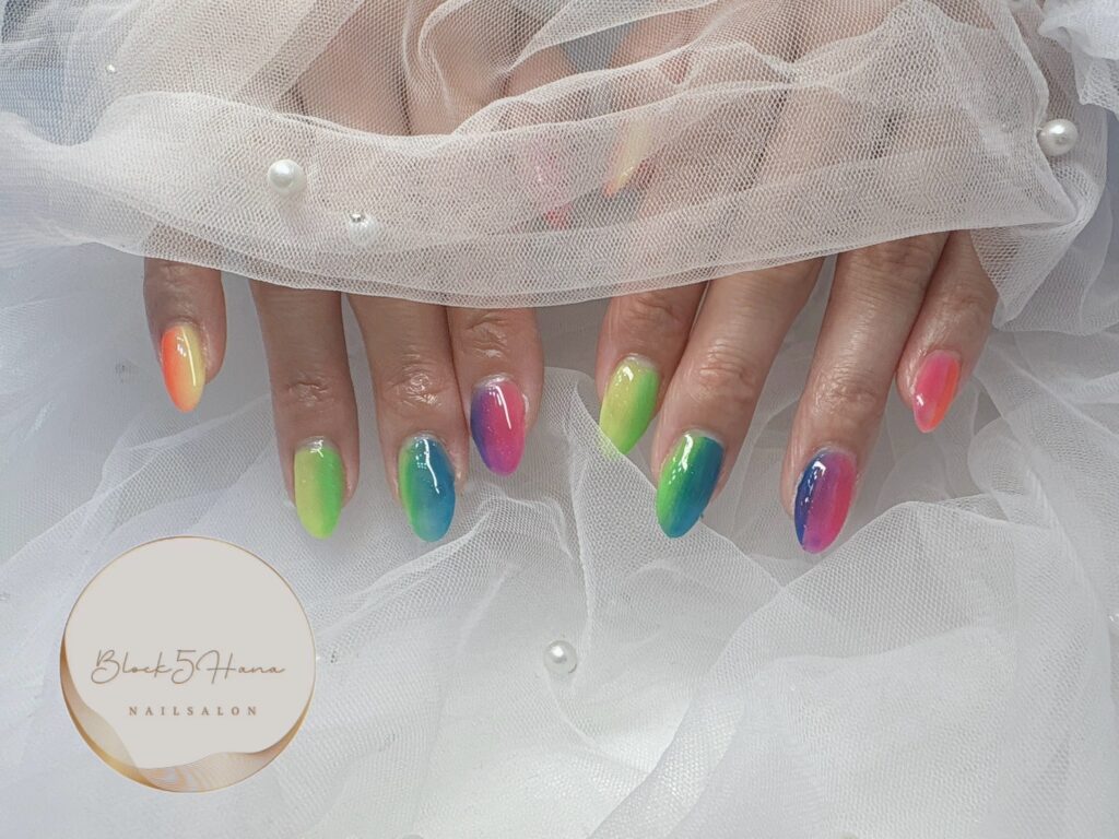 Nail No.3006【ネオンカラーネイル】 Nail No.3006【ネオンカラーネイル】