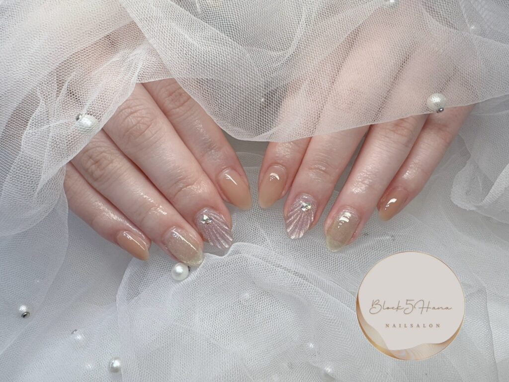Nail No.3007【マーメイドネイル】