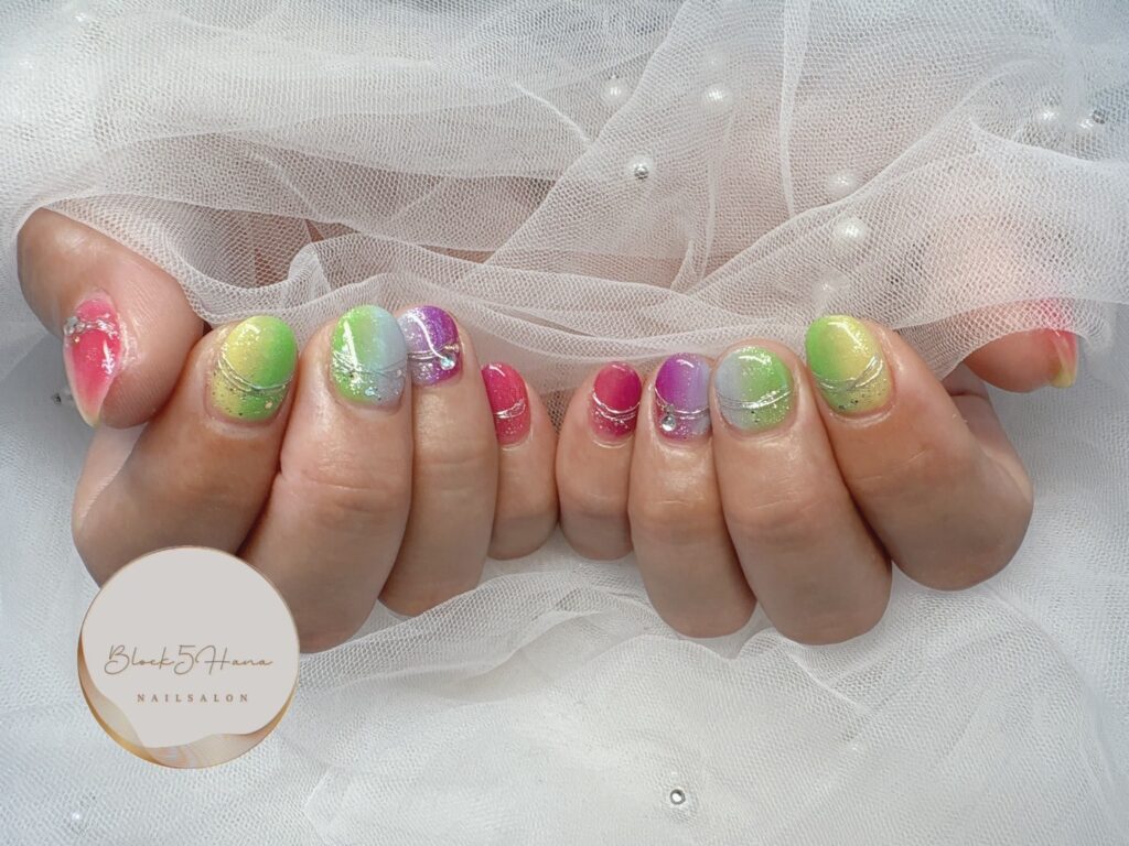 Nail No.3012【ネオンネイル】