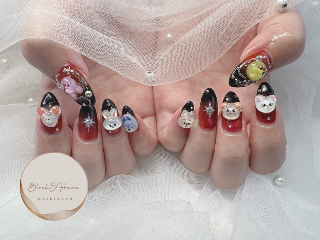 Nail No.3040【推しネイル】