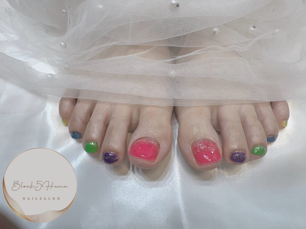 Nail No.3043【ネオンネイル】