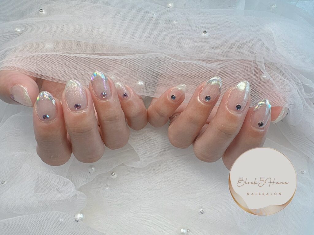 Nail No.3045【オーロラネイル】