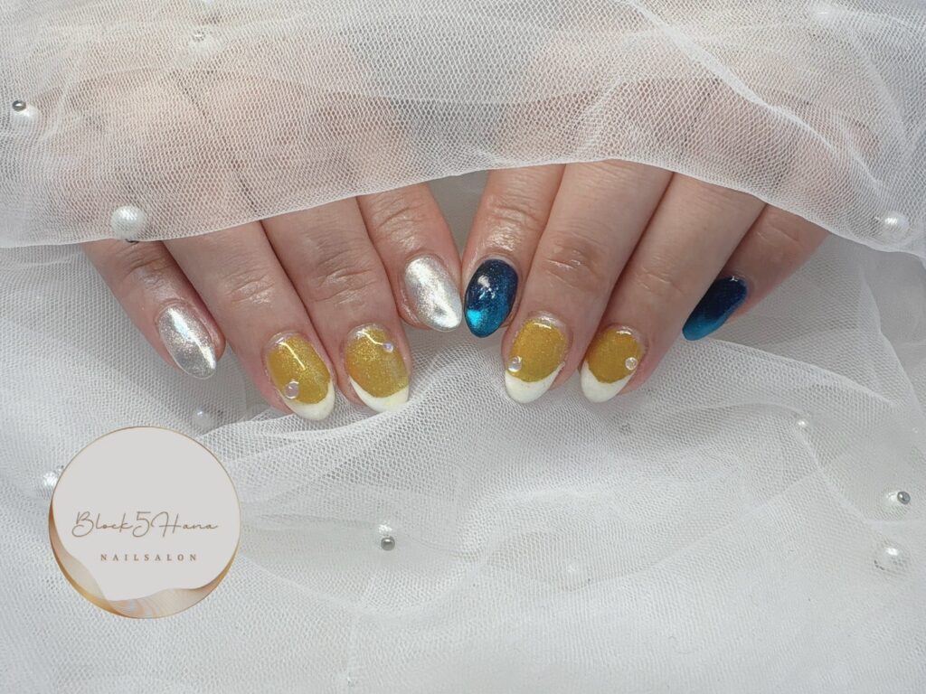 Nail No.3054【ミラーネイル】