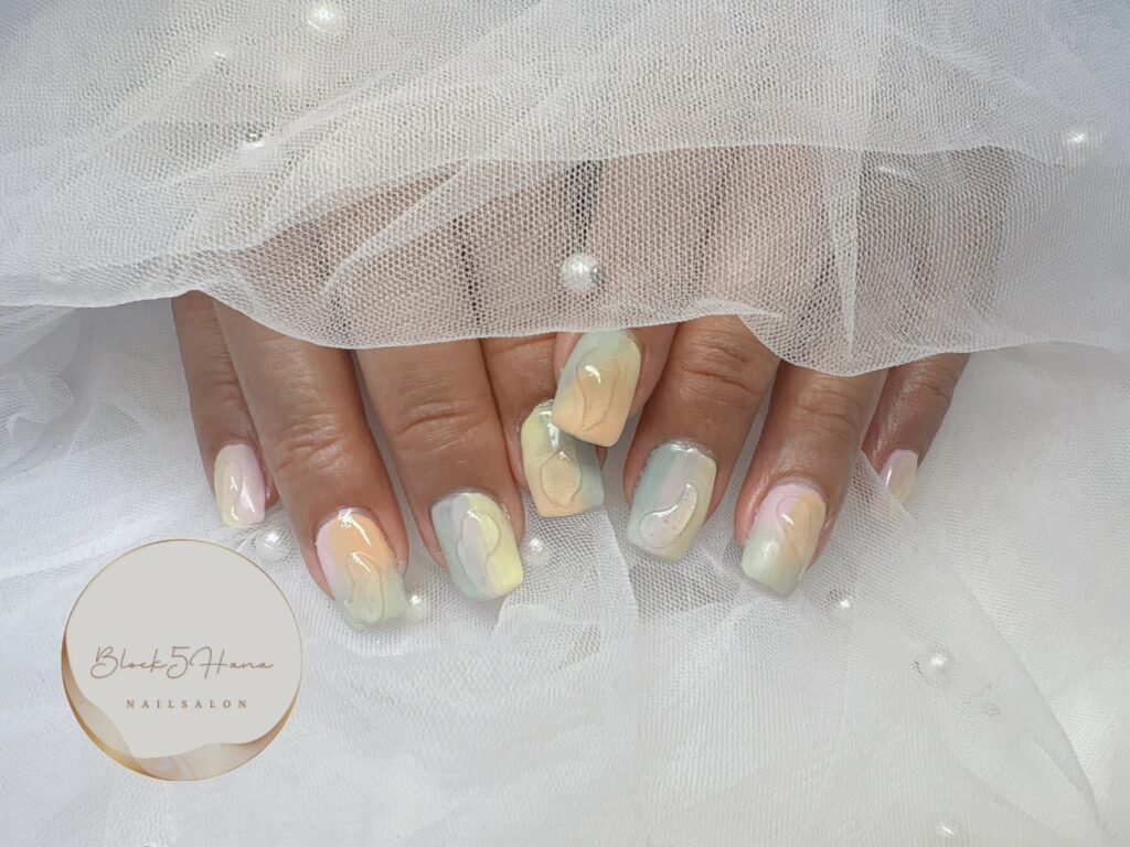 Nail No.3074【パステルカラーニュアンス】