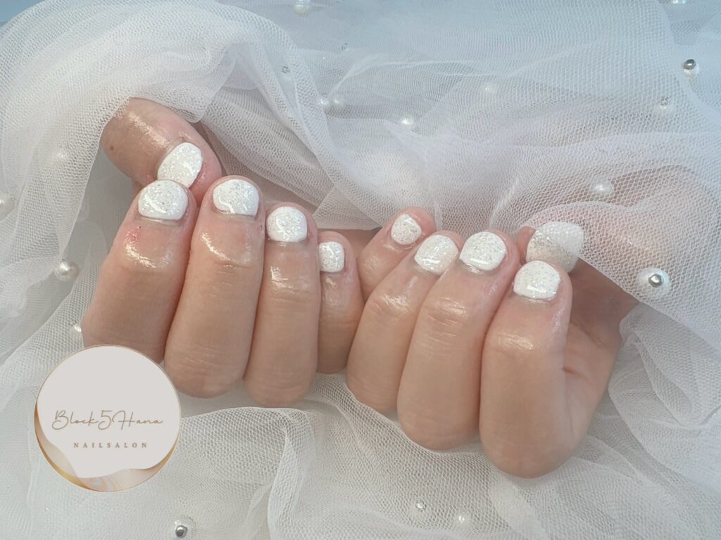 Nail No.3085【シンプルなホワイトカラー】