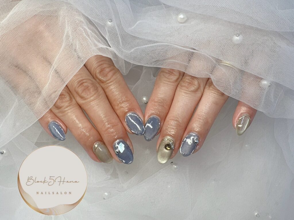 Nail No.3095【夏カラーマグネット】