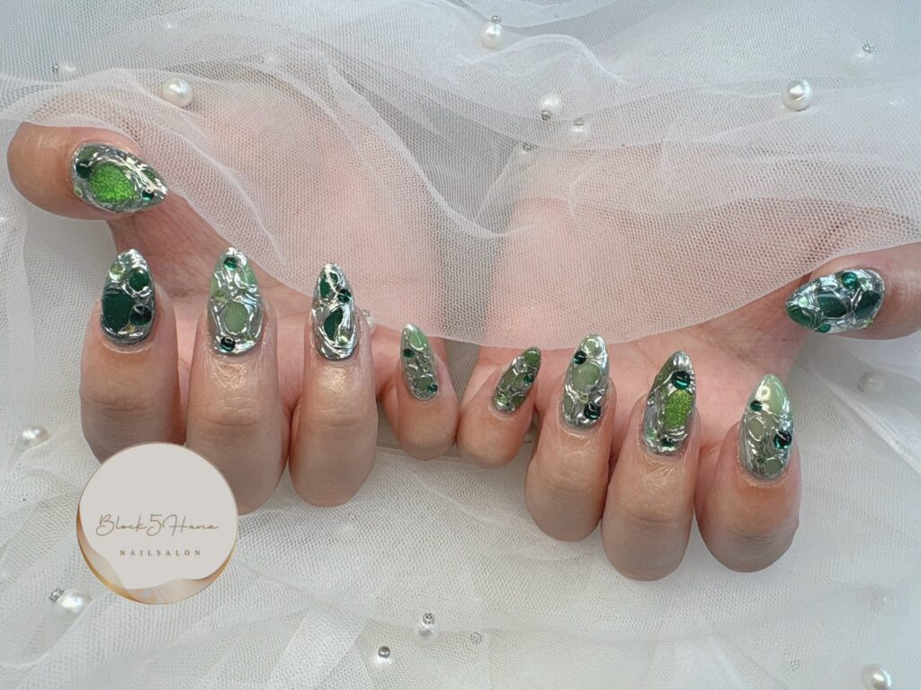 Nail No.3103【ミラーネイル】