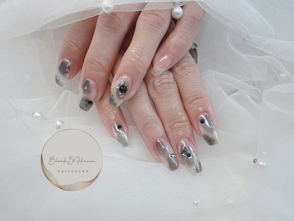 Nail No.3137【モノトーンニュアンス】
