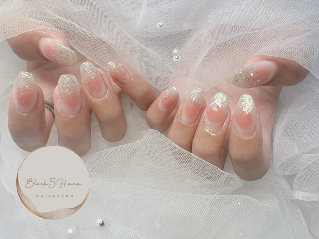 Nail No.3145【じんわりチーク風ネイル】