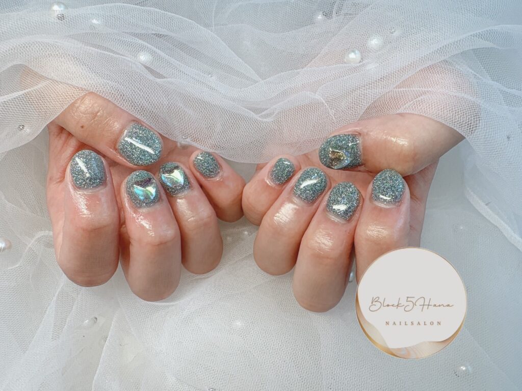 Nail No.3148【y2kラメネイル】