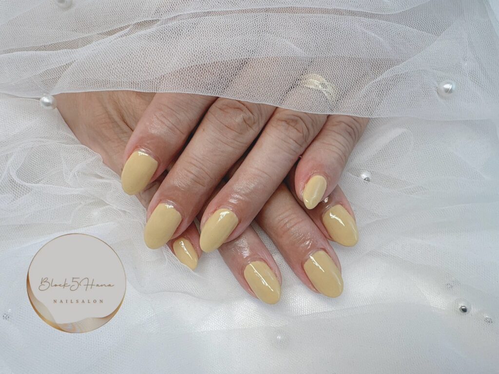 Nail No.3160【ワンカラーシンプルネイル】