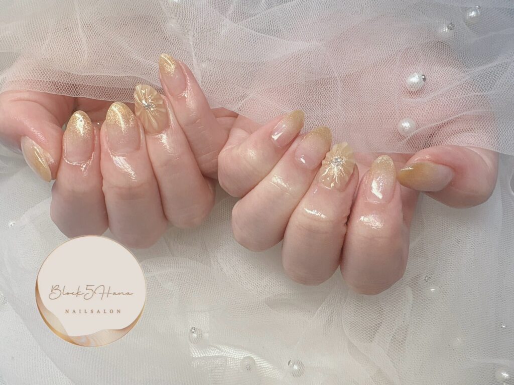 Nail No.3178【ぷっくりマグネットデザイン】