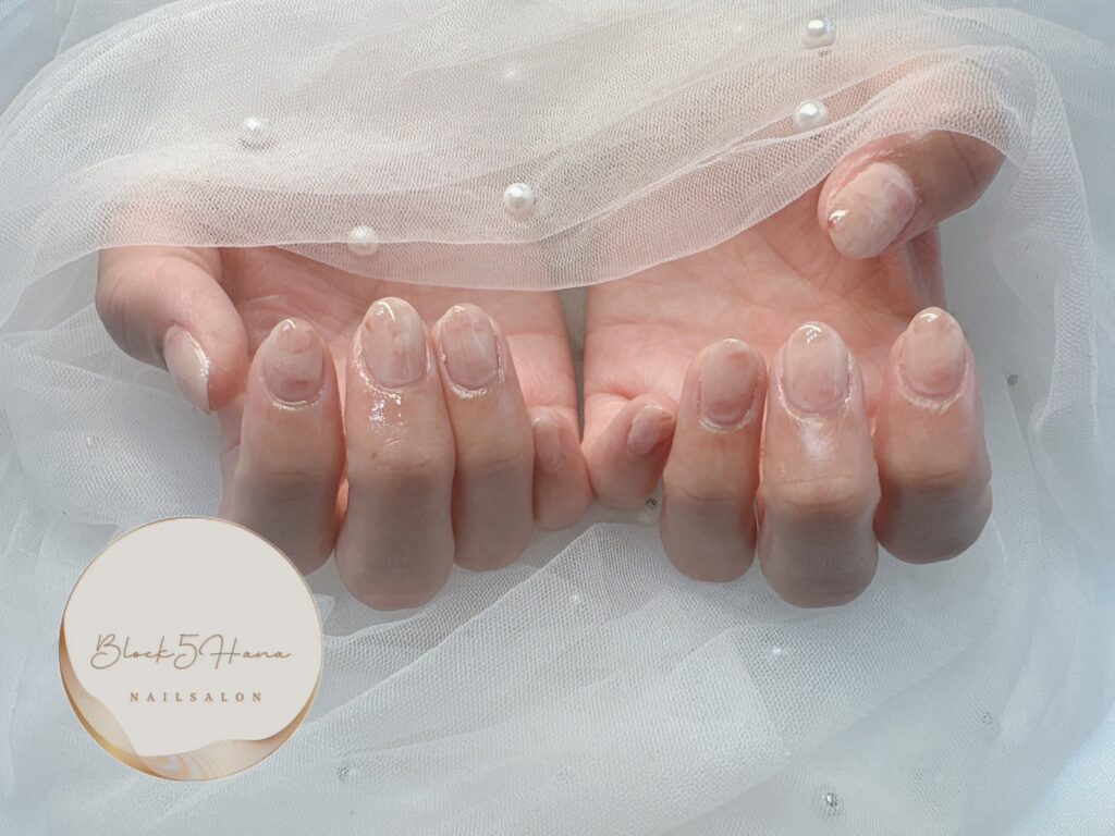 Nail No.3191【もやもやニュアンスネイル】