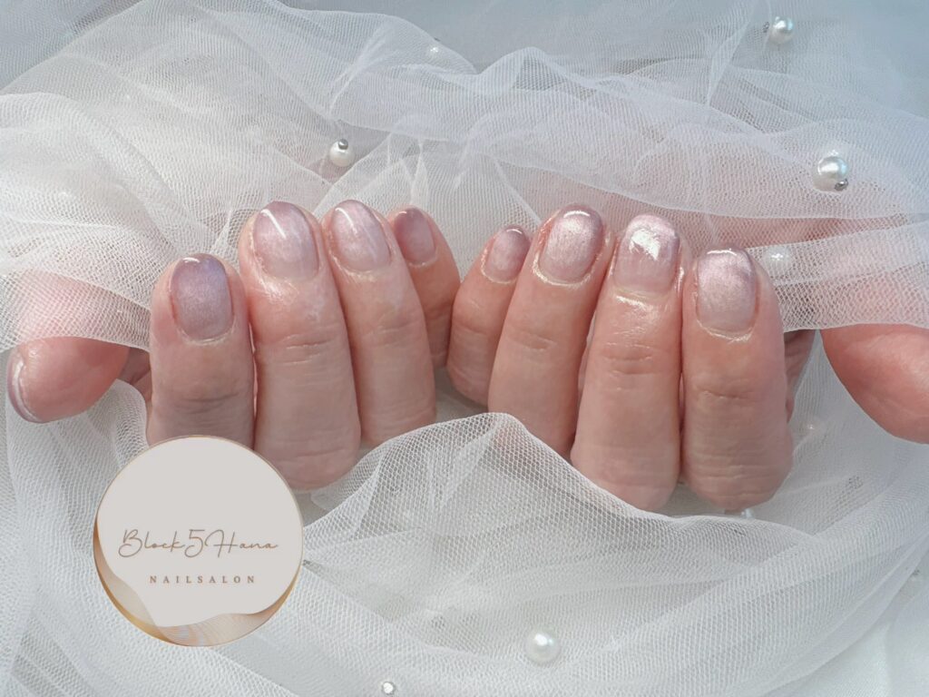 Nail No.3198【カラーマグネットグラデーション】