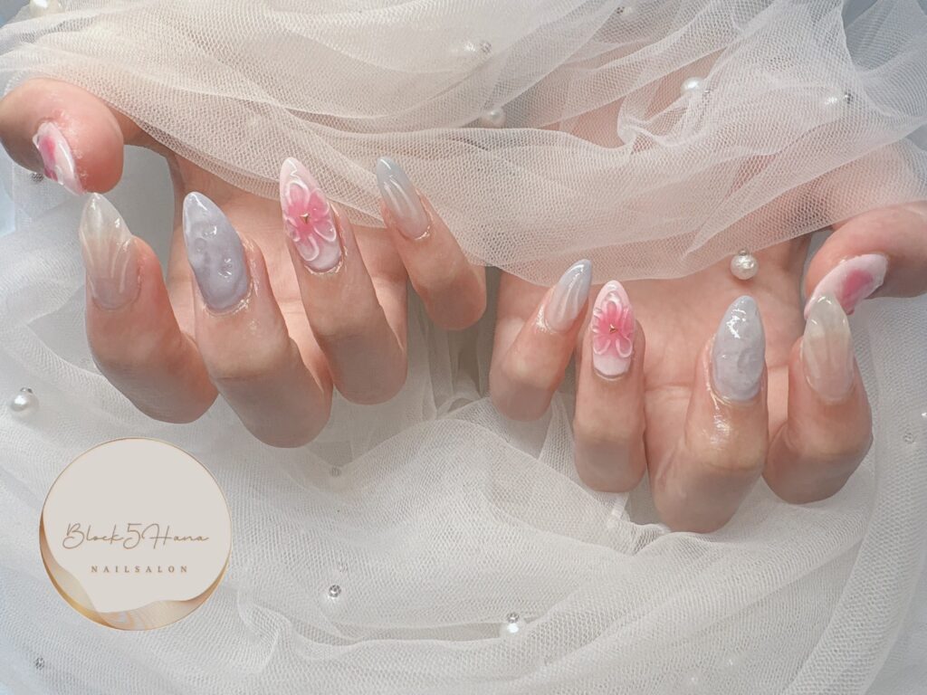 Nail No.3199【デザインスカルプネイル】