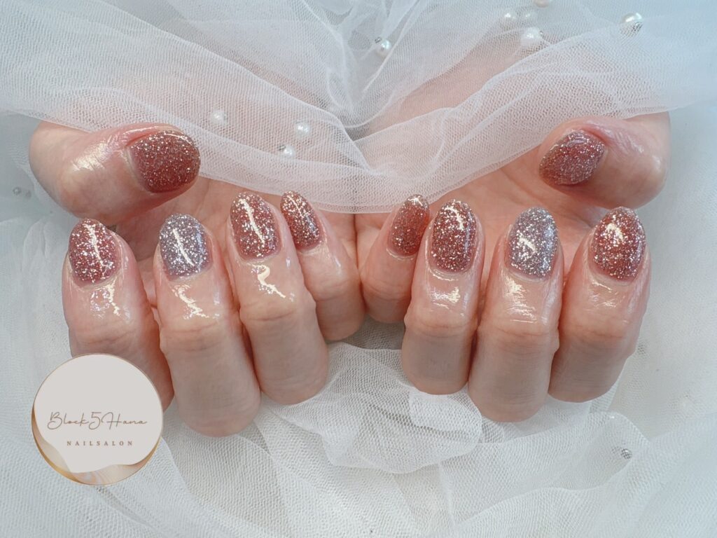 Nail No.3202【シンプルラメ】