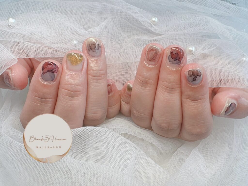 Nail No.3211【水彩ニュアンス】