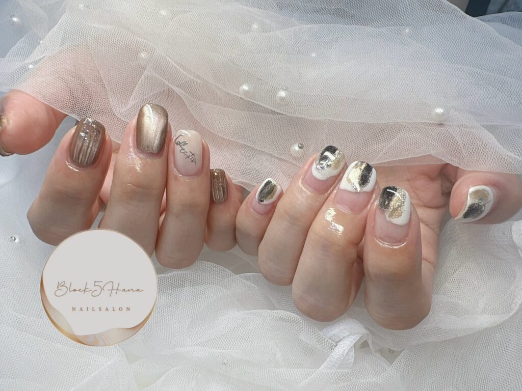 Nail No.3219【マグネットデザイン】