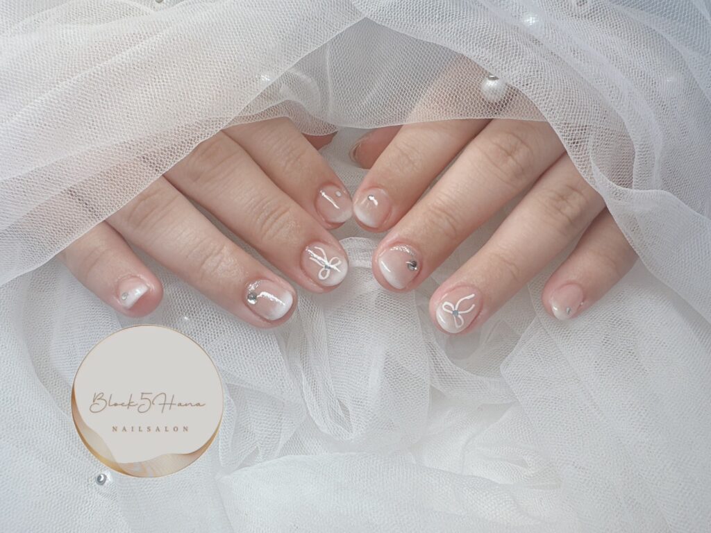 Nail No.3223【ショートネイルもカワイイ ベイビーブーマ】