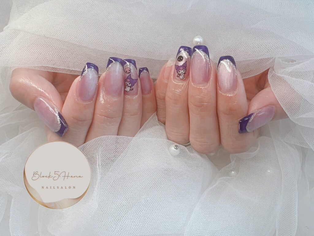 Nail No.3227【フレンチマグネット】