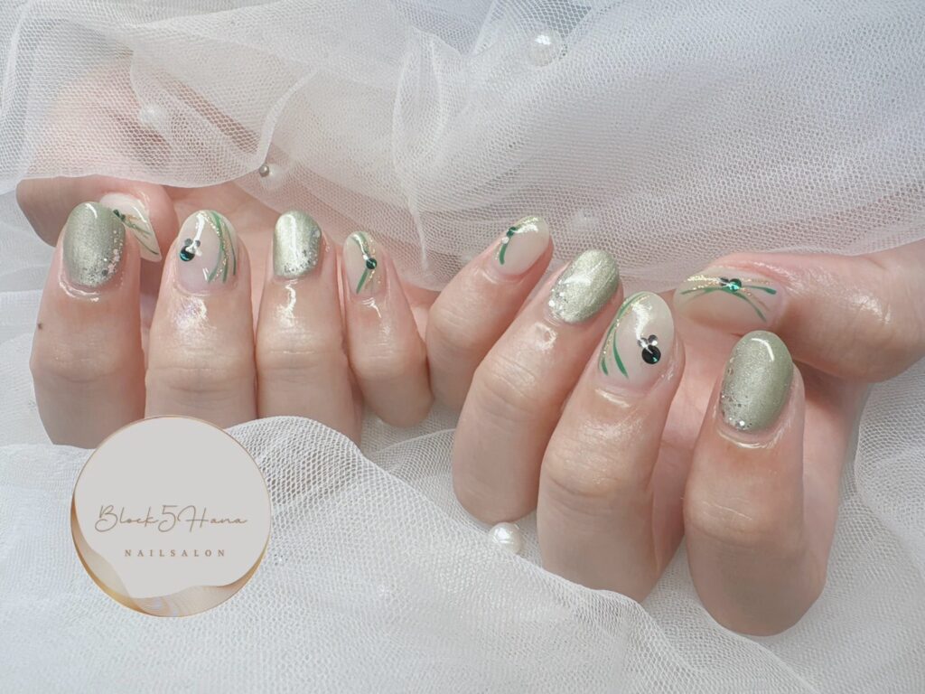 Nail No.3263【和風ニュアンス】