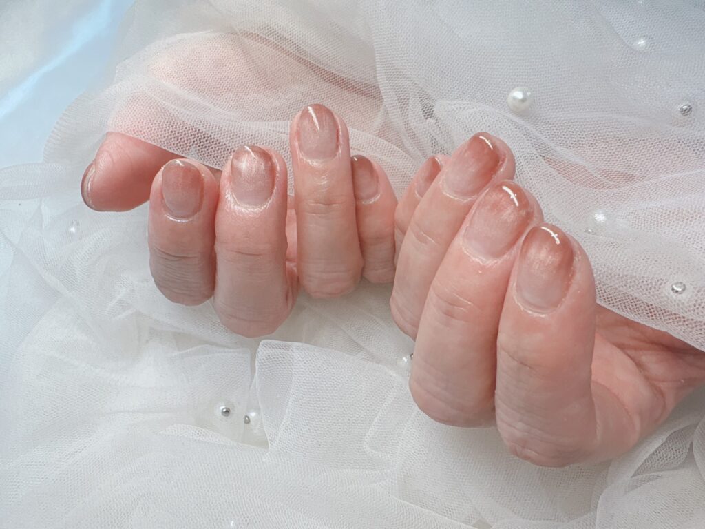 Nail No.3341【スキンカラーのカラグラ】