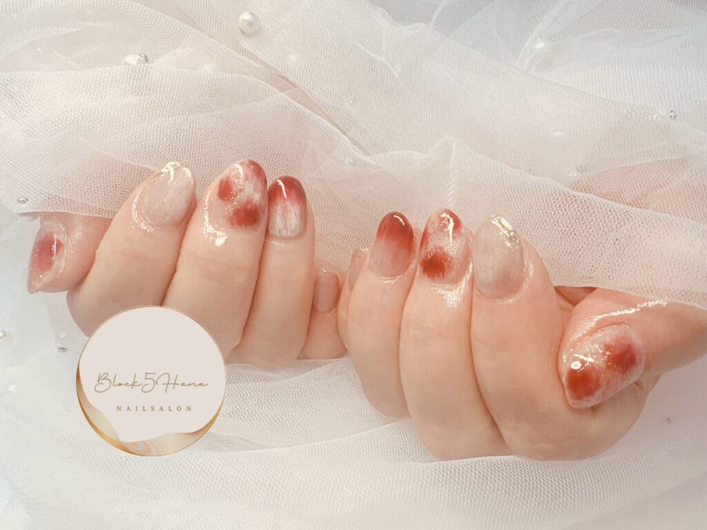 Nail No.3356【ジューシーなニュアンスネイル】