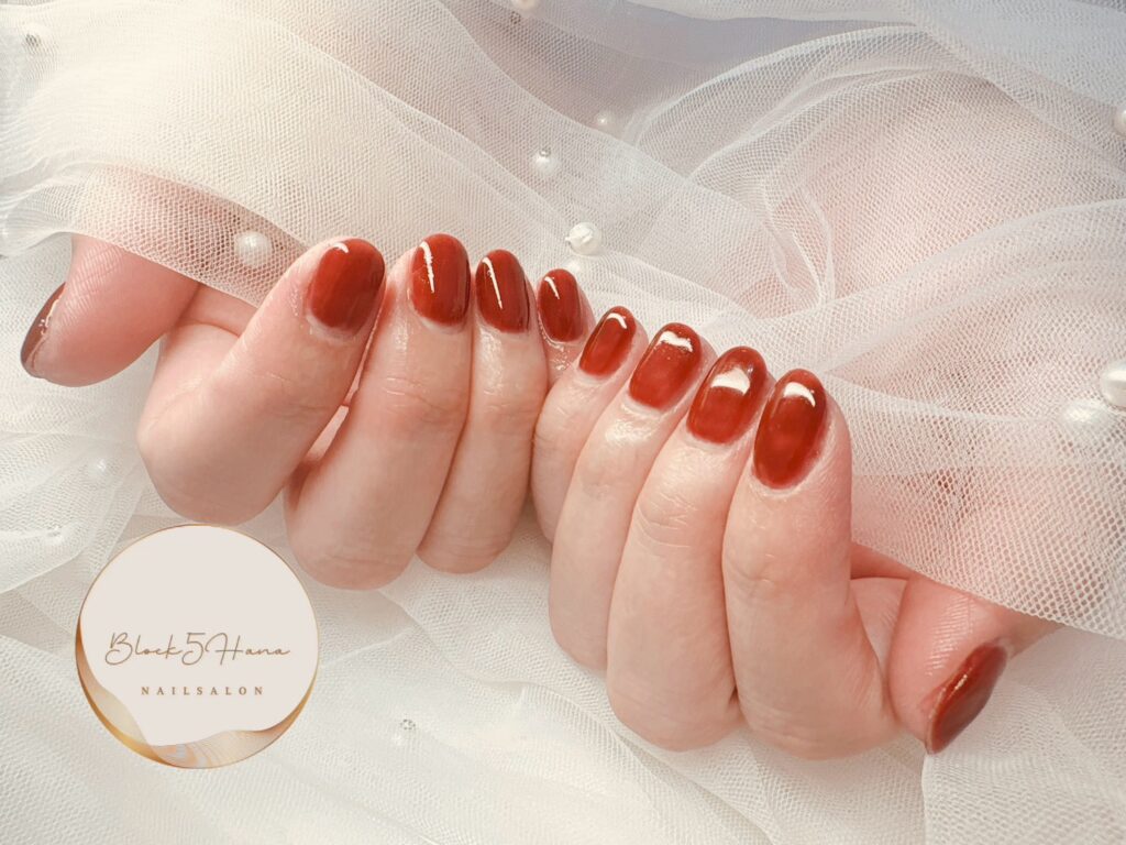 Nail No.3359【シンプルな秋カラー】
