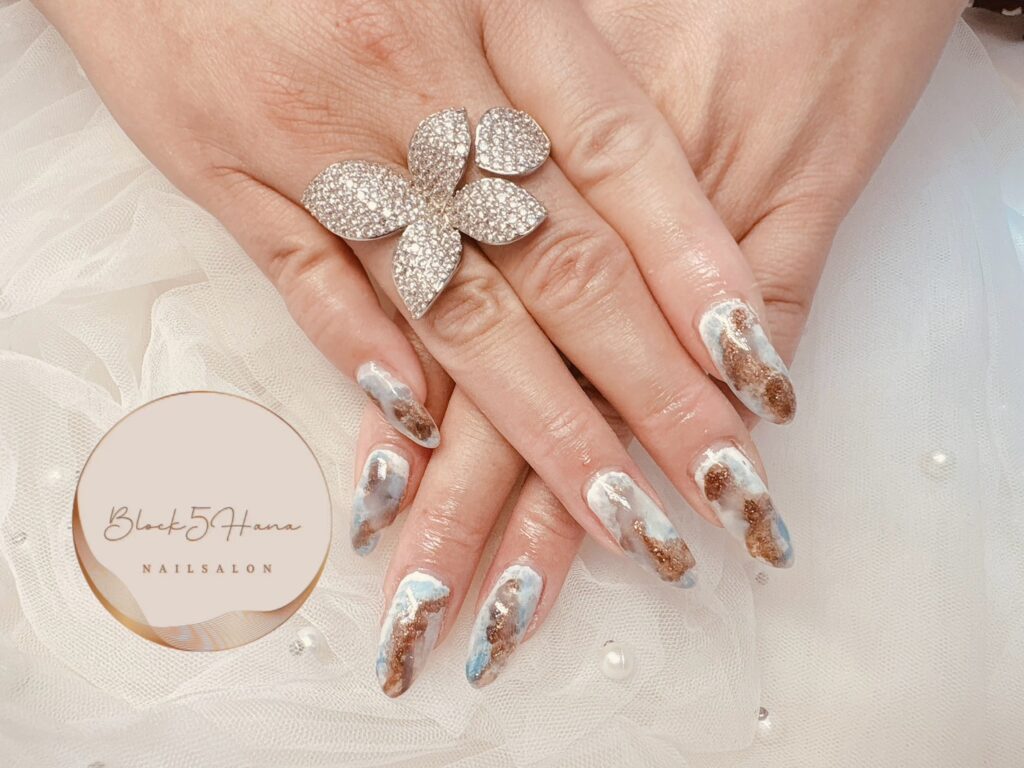 Nail No.3362【もやもやニュアンスネイル】