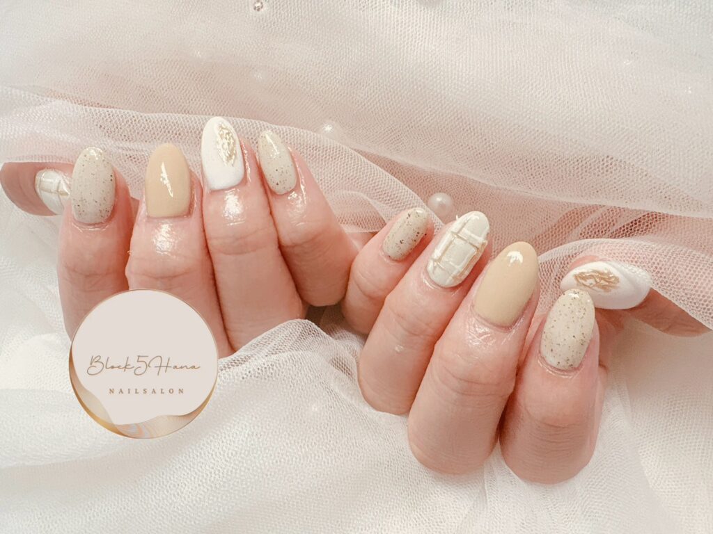 Nail No.3373【チェックネイル】