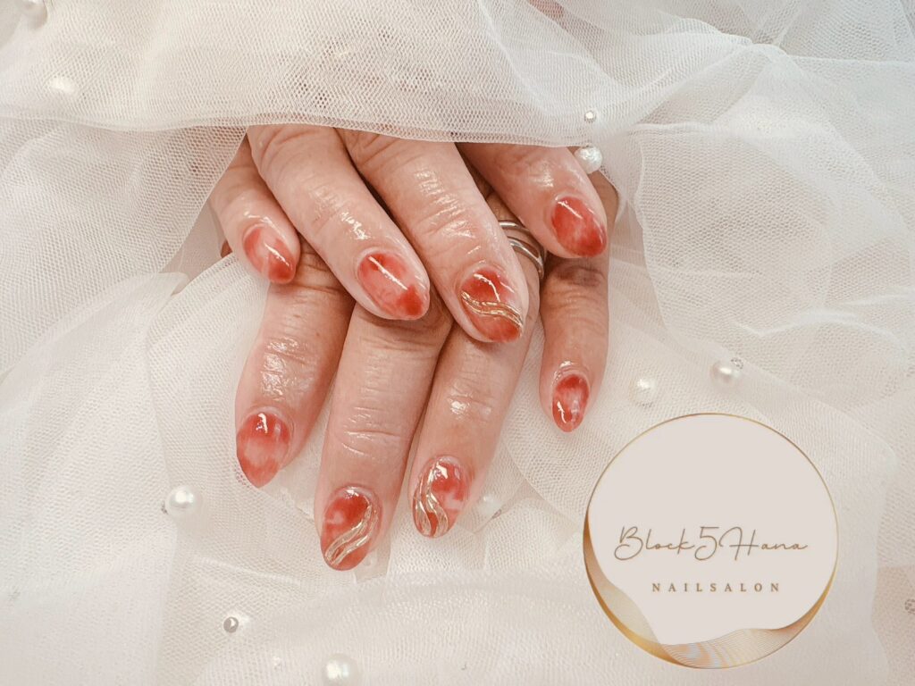 Nail No.3377【もやもやニュアンス】