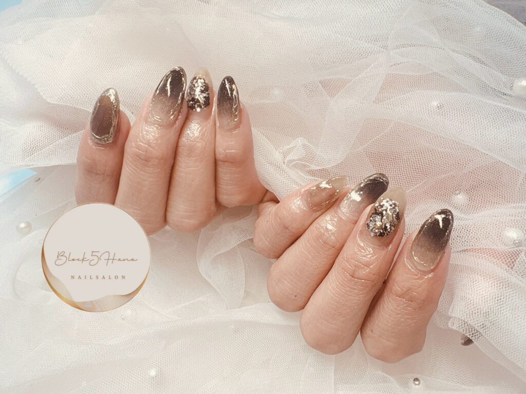 Nail No.3382【カラーグラデーション マグネットネイル】